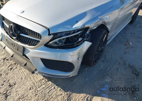 2015 Mercedes-Benz C 300 Sport 4Matic from USA, damaged, VIN 55SWF4KBXFU031683
